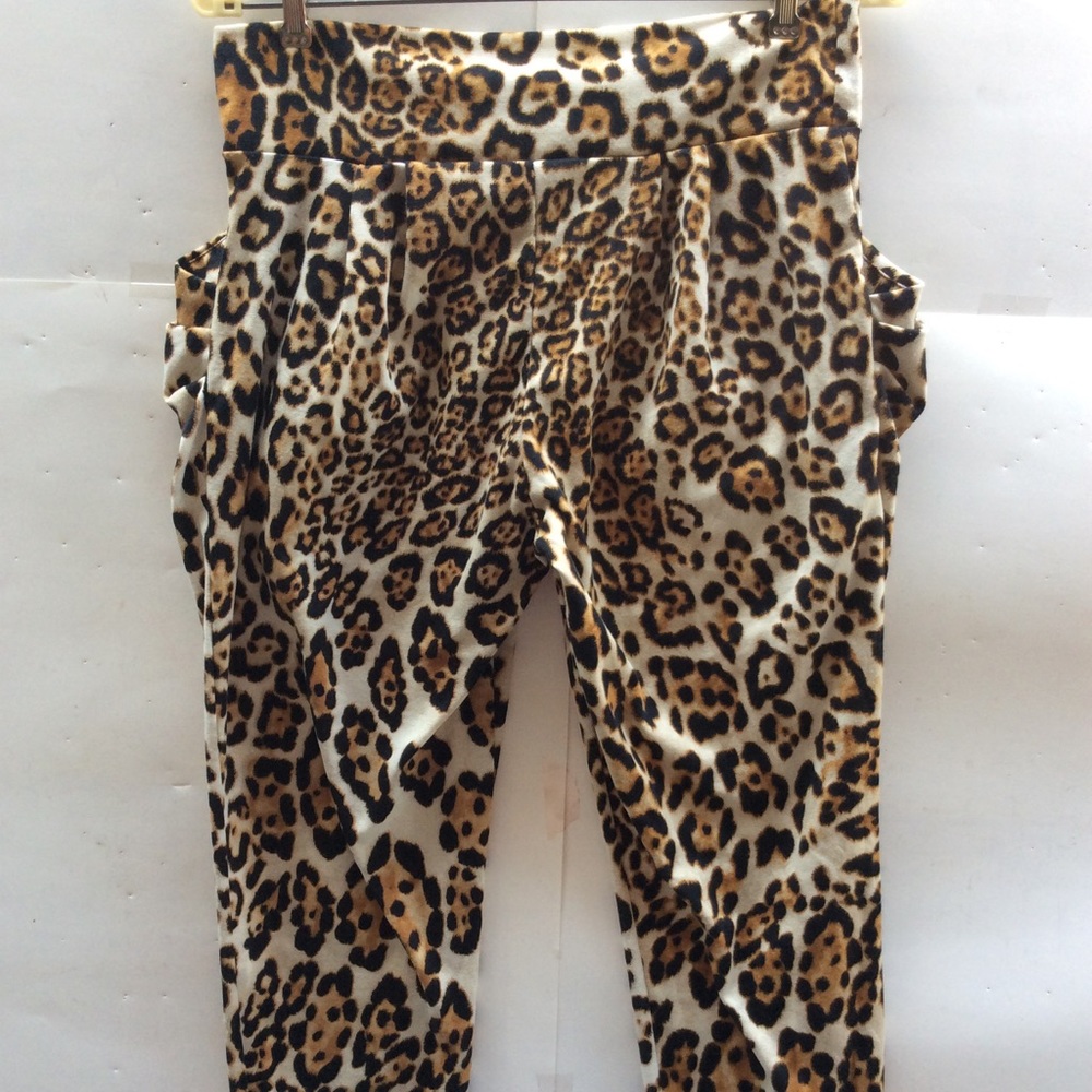 Drama Gold Women casual pants XL animal printed